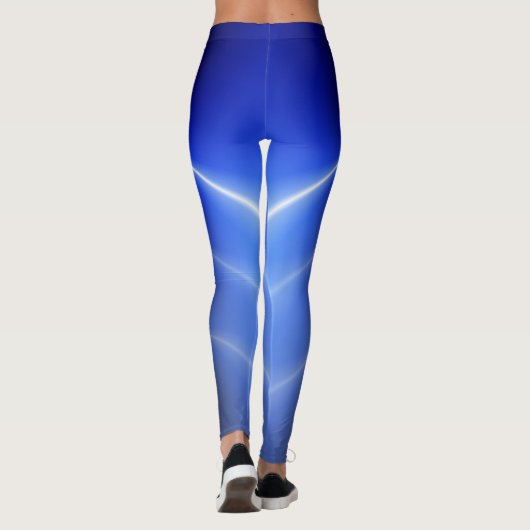 Thin Blue Line - Starburst Leggings (Achterkant)