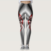 Thin Blue Line - Starburst Leggings (Voorkant)