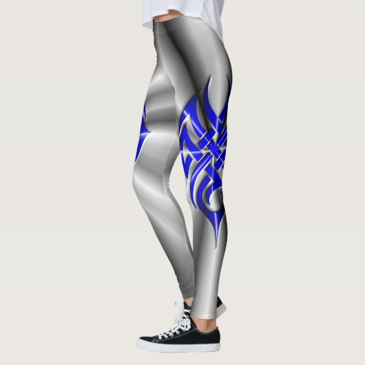 Thin Blue Line - Starburst Leggings (Links)