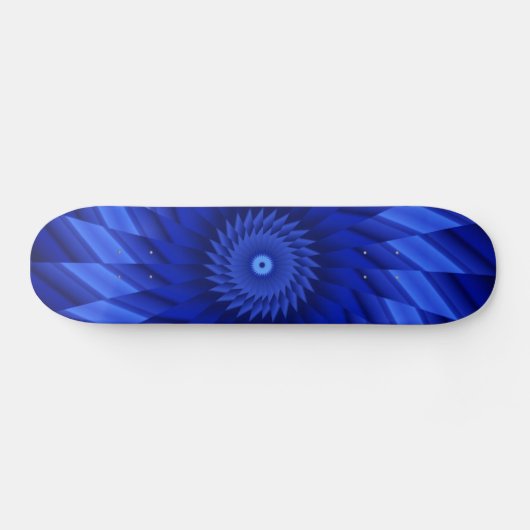 Thin Blue Line Starburst Persoonlijk Skateboard (Horizontaal)
