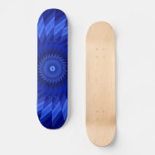 Thin Blue Line Starburst Persoonlijk Skateboard (Voorkant)
