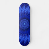 Thin Blue Line Starburst Persoonlijk Skateboard (Voorkant)