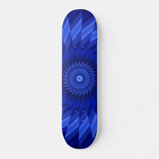 Thin Blue Line Starburst Persoonlijk Skateboard (Voorkant)