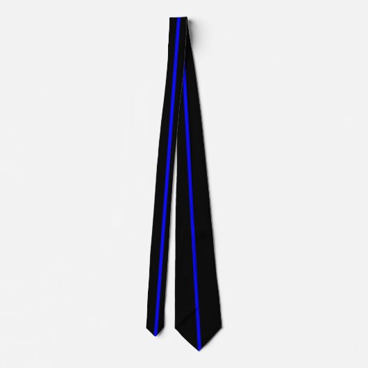 Thin Blue Line Stropdas (Achterkant)