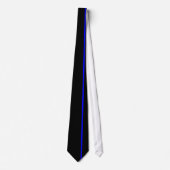 Thin blue line stropdas (Voorkant)