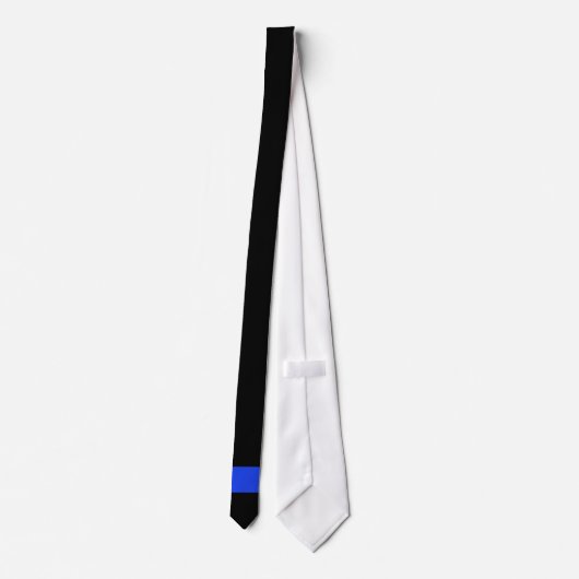 Thin Blue Line Stropdas (Achterkant)
