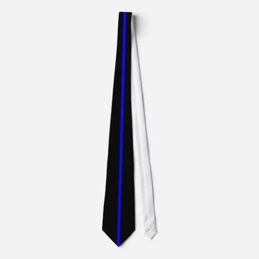 Thin Blue Line Stropdas (Voorkant)