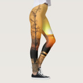 Thin Blue Line - Sunrise op Millwood Leggings (Rechts)