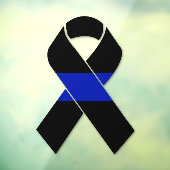 Thin Blue Line Supporter Window Cling Raamsticker (Vel 3)
