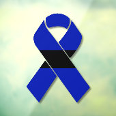 Thin Blue Line Supporter Window Cling Raamsticker (Vel 3)