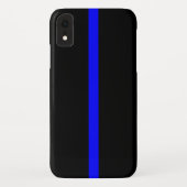 Thin Blue Line Symbol op Case-Mate iPhone Case (Achterkant)