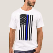 Thin Blue Line T-shirt (Voorkant)