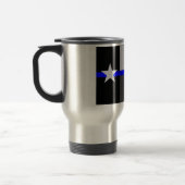 THIN BLUE LINE TEXAS STATE FLAG COFFEE MOK (Links)