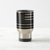 Thin Blue Line Travel Mug Reisbeker (Center)