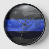 Thin Blue Line Trooper Flag Salute (Voorkant)