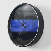 Thin Blue Line Trooper Vlag Saluut (Hoek)