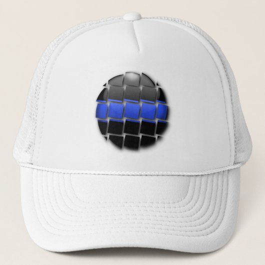 Thin Blue Line Trucker Pet (Voorkant)