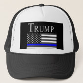 Thin Blue Line Trucker Pet (Voorkant)