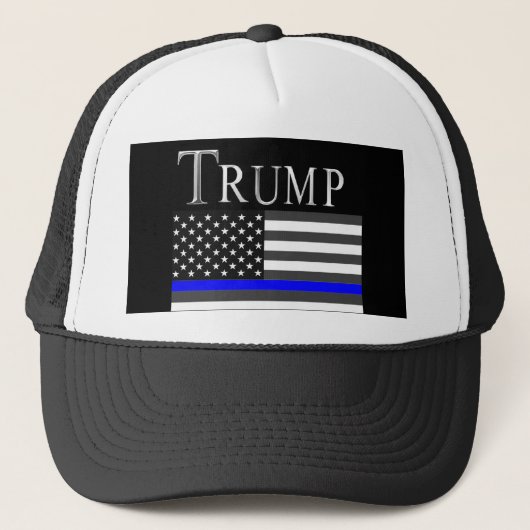 Thin Blue Line Trucker Pet (Voorkant)