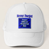 Thin Blue Line Trucker Pet (Voorkant)