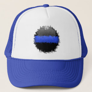 Thin Blue Line Trucker Pet