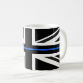 Thin Blue Line UK vlag Koffiemok (Voorkant rechts)