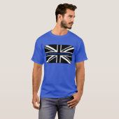 Thin Blue Line UK vlag T-shirt (Voorkant volledig)
