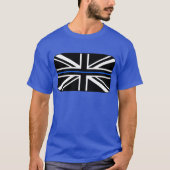 Thin Blue Line UK vlag T-shirt (Voorkant)
