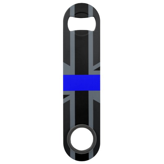 Thin Blue Line Union-aansluiting Speed Flessenopener (Achterkant)