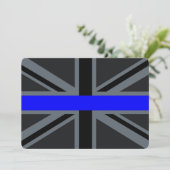 Thin Blue Line Union Jack Graphic (Staand voorkant)