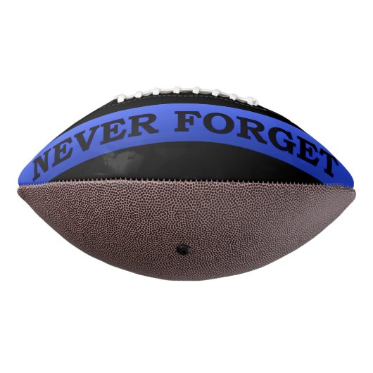 Thin Blue Line Vergeet nooit American Football (Gedraaid 270)