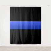 Thin Blue Line Wandkleed (Voorkant)