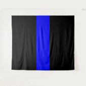 Thin Blue Line Wandkleed (Voorkant (horizontaal))