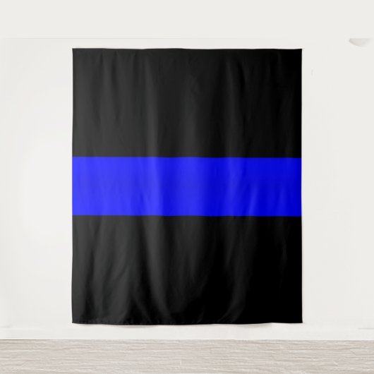 Thin Blue Line Wandkleed (Voorkant)