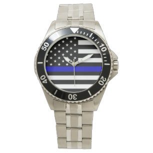 Thin Blue Line Watch Horloge