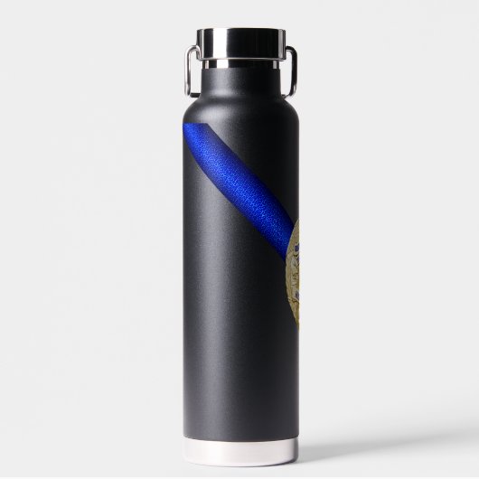 Thin Blue Line Waterfles (Voorkant)