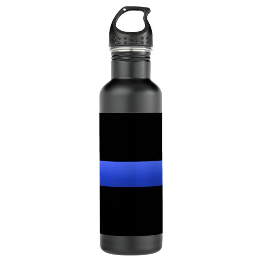 Thin Blue Line Waterfles (Voorkant)