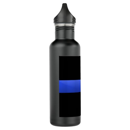 Thin Blue Line Waterfles (Links)