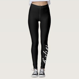 Thin Blue Line Wifey Leggings Law Enforcement