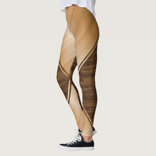 Thin Blue Line - Wood Inlay Leggings (Links)