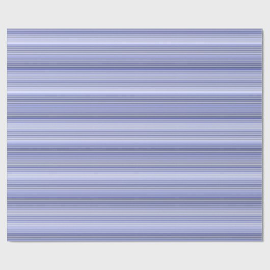Thin Blue Line Wrapping Paper Cadeaupapier (Vlak)