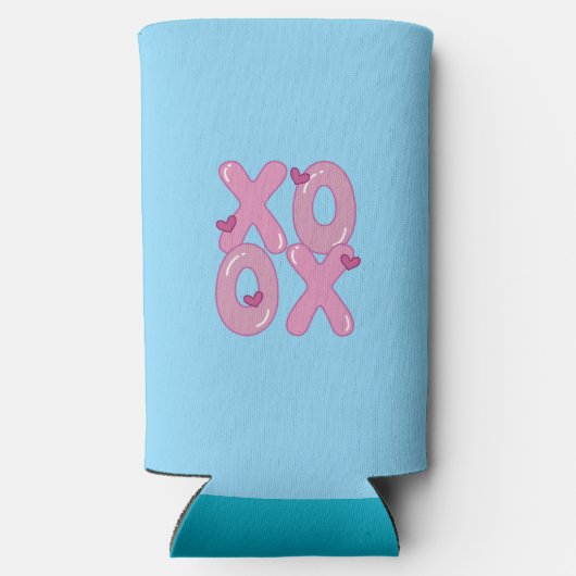 Thin can coozy seltzer blikjeskoeler (Achterkant)