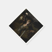 Thin female carrying lamp servet (Hoek)