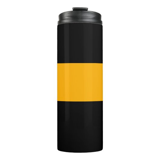 Thin Gold Line Dispatch Thermal Tumbler Thermosbeker (Voorkant)
