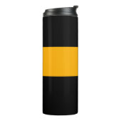 Thin Gold Line Dispatch Thermal Tumbler Thermosbeker (Gedraaid links)
