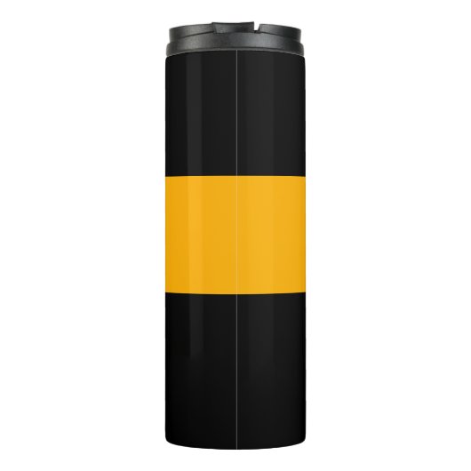 Thin Gold Line Dispatch Thermal Tumbler Thermosbeker (Achterkant)