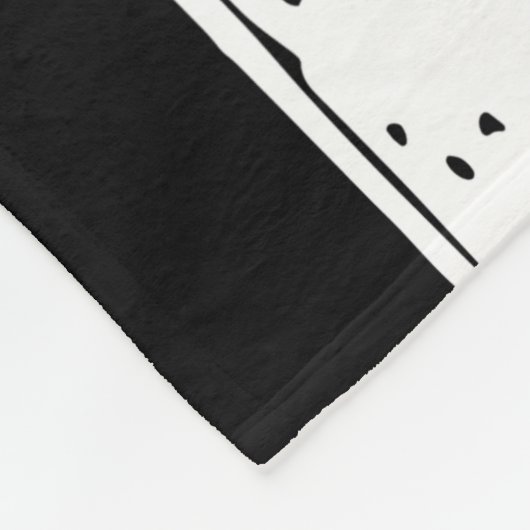 Thin Gold Line Flag op persoonlijke titel 911-verz Fleece Deken (Hoek)