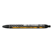 Thin Gold Line Grunge Flag Dispatcher Pen (Voorkant)