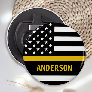 Thin Gold Line Modern, persoonlijke verzender 911 Button Flesopener