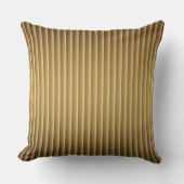 Thin Gold Stripe Throw Pillow Kussen (Voorkant)